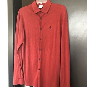 Father Sons Stretch Fit Button Up - Large